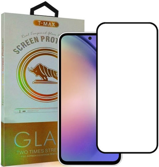 T-Max 3D 0.2mm Full Glue Tempered Glass Μαύρο (Xiaomi Note 13 4G)