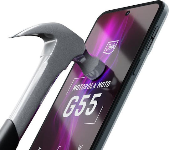 Motorola Moto G55 5g 3mk Гъвкаво стъкло