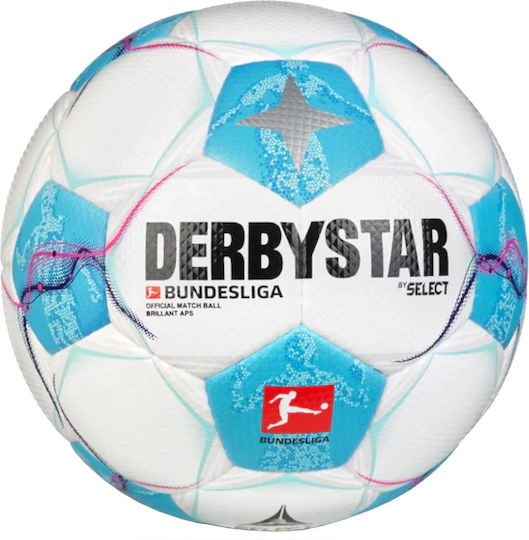 Derby Star Bundesliga Brillant Aps Soccer Ball White