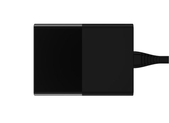 Devia Βάση Φόρτισης με 4 Θύρες USB-A και 2 Θύρες USB-C 75W Power Delivery σε Μαύρο χρώμα (DVCH-359446)