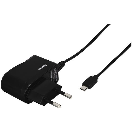 HAMA Încărcător Cu Cablu Integrat Micro USB Negru (00173670)