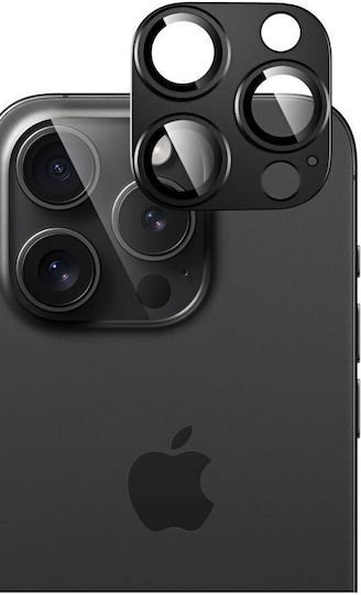 Hofi Pro+ Camera Protection Tempered Glass Black for the iPhone 16 Pro, iPhone 16 Pro Max