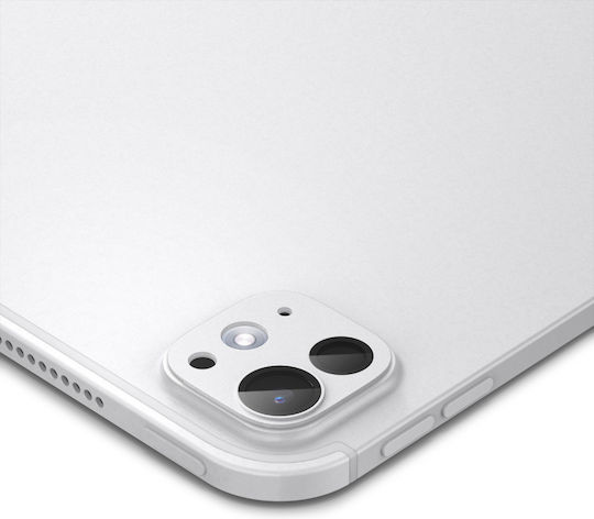 Spigen Optik Pro EZ Fit Camera Protection Metal Frame Silver for the iPad Pro 13-inch M4 (2024), iPad Pro 11-inch M4 (2024)