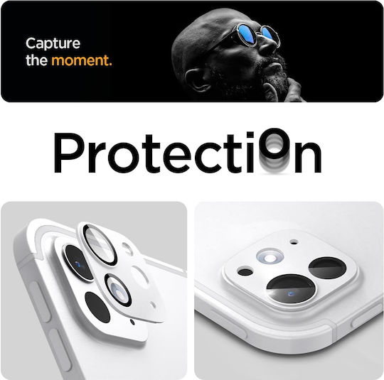 Spigen Optik Pro EZ Fit Camera Protection Metal Frame Silver for the iPad Pro 13-inch M4 (2024), iPad Pro 11-inch M4 (2024)