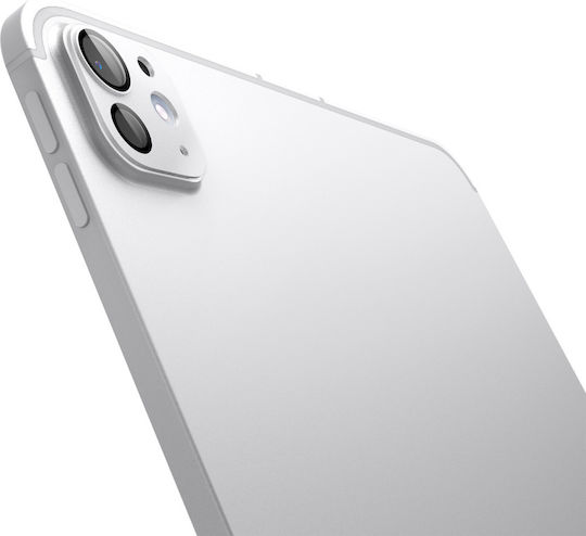 Spigen Optik Pro EZ Fit Camera Protection Metal Frame Silver for the iPad Pro 13-inch M4 (2024), iPad Pro 11-inch M4 (2024)