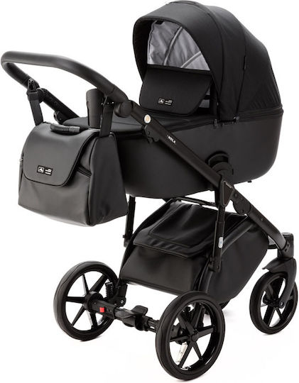 Adamex Nola Standard Ρυθμιζόμενο Καρότσι 3 σε 1 Μαύρο 14.8kg