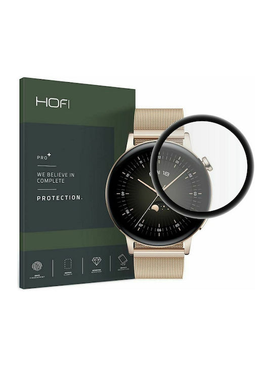 Hofi Hybrid Pro+ Закалено стъкло за цялото лице за Huawei Watch GT 3 42мм 1бр 327976