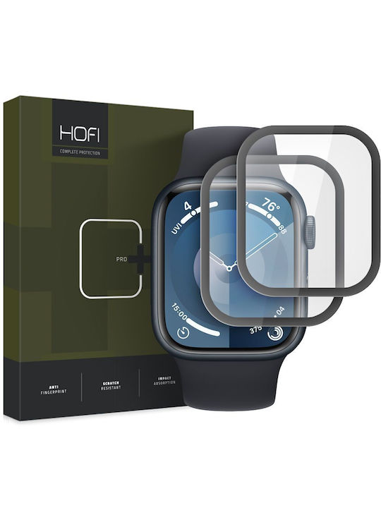 Hofi Hybrid Pro+ Screen Protector για το Apple Watch 7 / 8 / 9 (45 MM) [2 Pack] 2τμχ