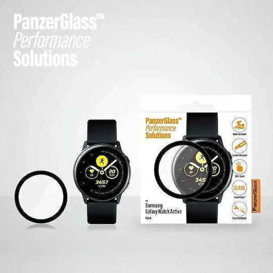 PanzerGlass Curved Glass Full Face Tempered Glass for the Galaxy Watch Active 1pcs 7204