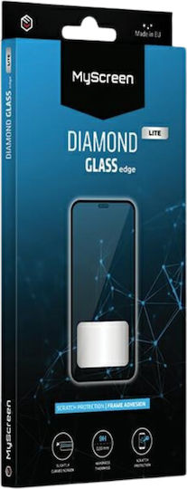 MyScreenPROTECTOR Diamond Glass Edge Lite Full Glue Full Face Tempered Glass Black (OnePlus Nord CE 3 Lite)