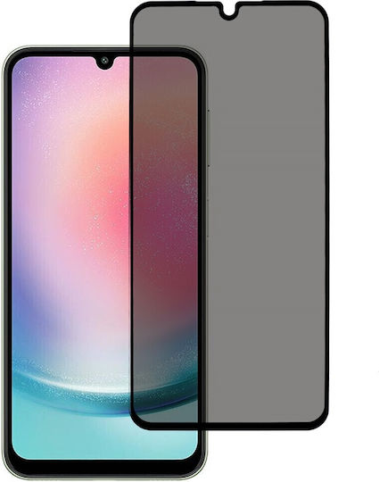 Galaxy Privacy Full Face Tempered Glass Black (SAMSUNG GALAXY A24 4G, SAMSUNG GALAXY A25 5G, M34 5G)