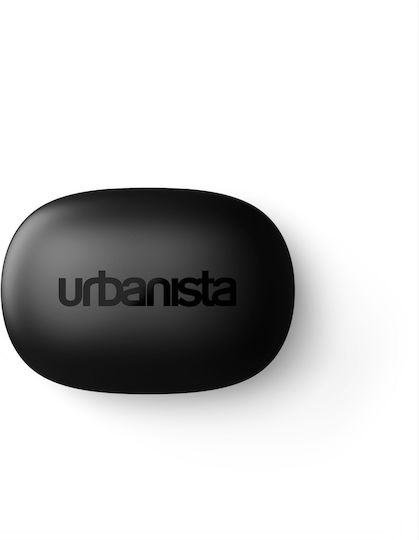 Urbanista Copenhagen 2 Earbud Bluetooth Handsfree Ακουστικά με Αντοχή στον Ιδρώτα και Θήκη Φόρτισης Midnight Black
