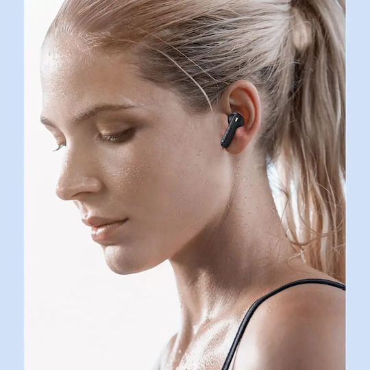Baseus Bowie E16 In-Ear Bluetooth-Freisprecheinrichtung Kopfhörer mit Schweißresistenz und Ladeetui Weiß