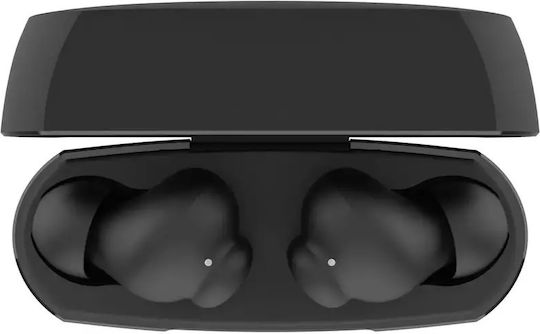 Belkin SoundForm Rhythm In-ear Bluetooth Handsfree Ακουστικά με Αντοχή στον Ιδρώτα και Θήκη Φόρτισης Μαύρα