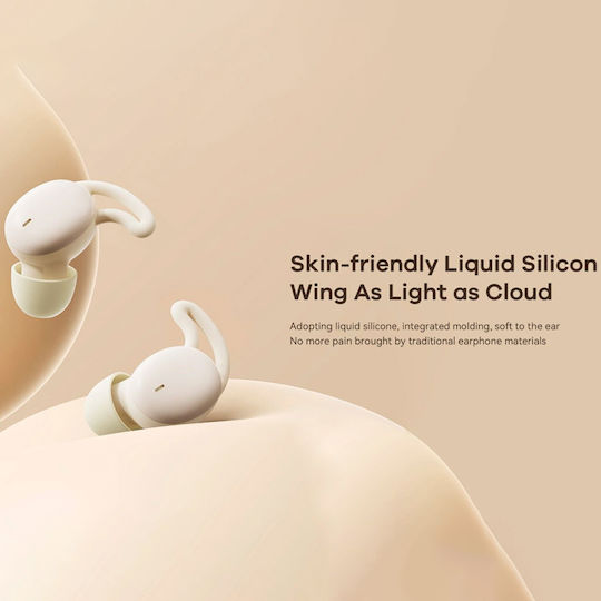 Remax SleepBuds Z2 Bluetooth Handsfree Earphones with Charging Case Beige