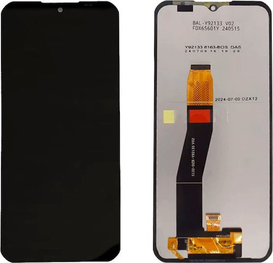 Oukitel Οθόνη με Μηχανισμό Αφής για OUKITEL WP52 (Μαύρο)