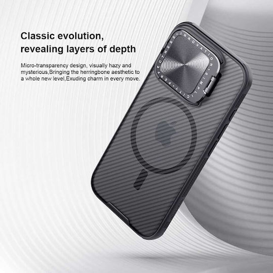 Nillkin Camshield Prop Magnetic Задна корица Силикон Прозрачен (iPhone 16 Pro)
