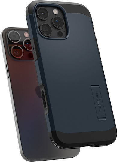 Spigen Tough Back Cover Σιλικόνης / Πλαστικό 2mm Μπλε (iPhone 16 Pro Max)