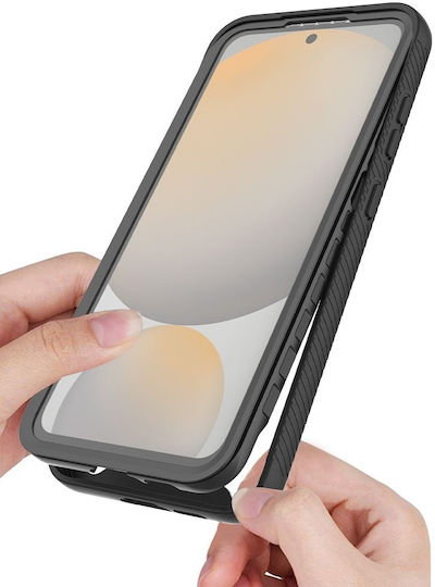 Tech-Protect Defense360 Magsafe Tempered Glass Negru (Galaxy S24 FE)