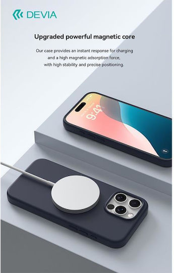 Devia Nature Back Cover Silicone Gray (iPhone 16 Pro Max)