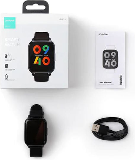 Joyroom JR-FT3 Smartwatch με Παλμογράφο (Dark Gray)