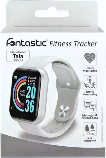 Fontastic FontaFit 290CH Smartwatch (Ασημί)