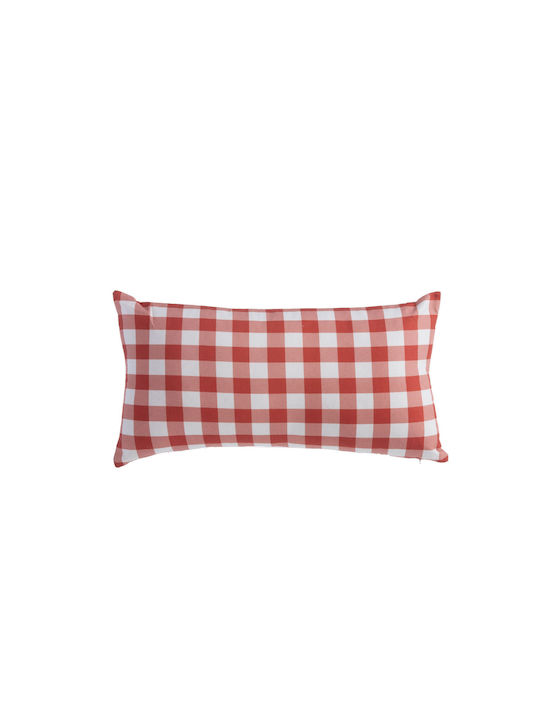Nef-Nef Homeware Christmas Decorative Pillow Please Rectangular Beige 33x55cm