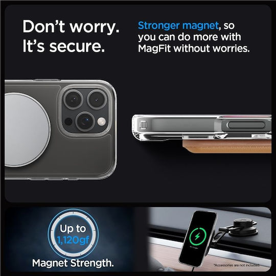 Spigen Ultra Hybrid S MagFit Back Cover Plastic Graphite (iPhone 16 Pro Max)