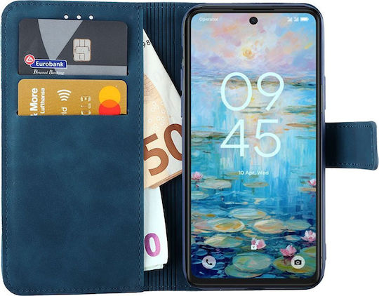 Lime Essential Magnet Book Synthetic Leather Blue (TCL 50 NXTPAPER 5G / TCL 50 Pro NXTPAPER 5G)