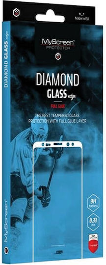 MyScreenPROTECTOR Full Glue Full Face Tempered Glass (Oppo A55 4G)