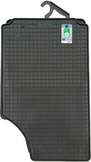 Petex Set of Front and Rear Mats 4pcs for Audi A2 2000-2005 Black