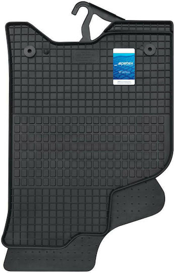Petex Set of Front and Rear Mats 4pcs for Volkswagen Lupo 1998-2005 Black