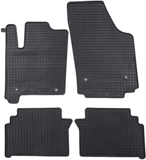 Petex Set of Front and Rear Mats 4pcs for Opel Meriva 2003-2010 Black