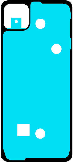 Samsung Καπάκι Μπαταρίας Μαύρο για Samsung Galaxy A22 5G.
