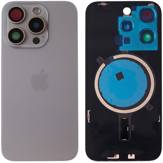 Κапак за замяна на батерията Iphone 15 Pro Бежов за Apple iPhone 15 Pro
