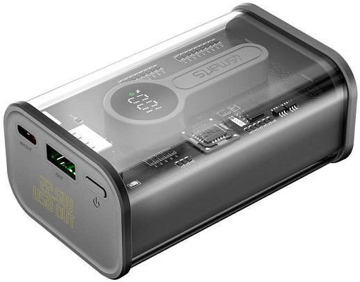 KLGO KP-91 Power Bank 10000mAh 22.5W with USB-A Port and USB-C Port Power Delivery Yellow