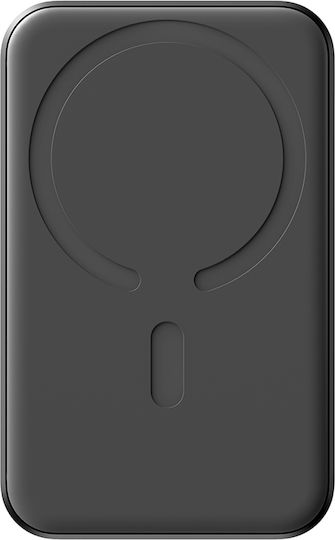 Joyroom JR-W020 Mini Power Bank 5000mAh 20W με Θύρα USB-A και Θύρα USB-C Power Delivery Μαύρο