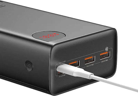 Baseus Adaman Baterie Externă 40000mAh 22.5W Cu 3 Porturi De Ieșire USB-A Și Port USB-C Power Delivery Încărcare Rapidă Neagră