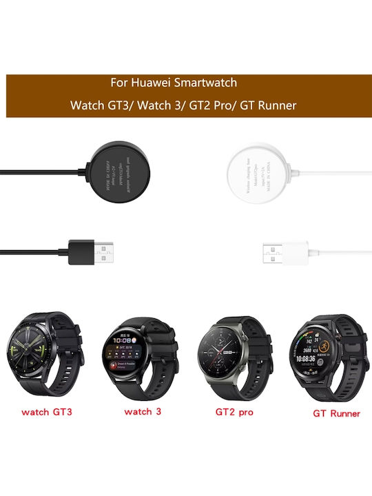 Ασύρματος Φορτιστής για Huawei Watch GT2 Pro Μαύρος