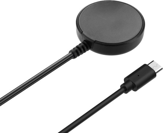 Ladekabel USB Type C Ladegerät für Galaxy Watch 5 / 5 Pro Schwarzς