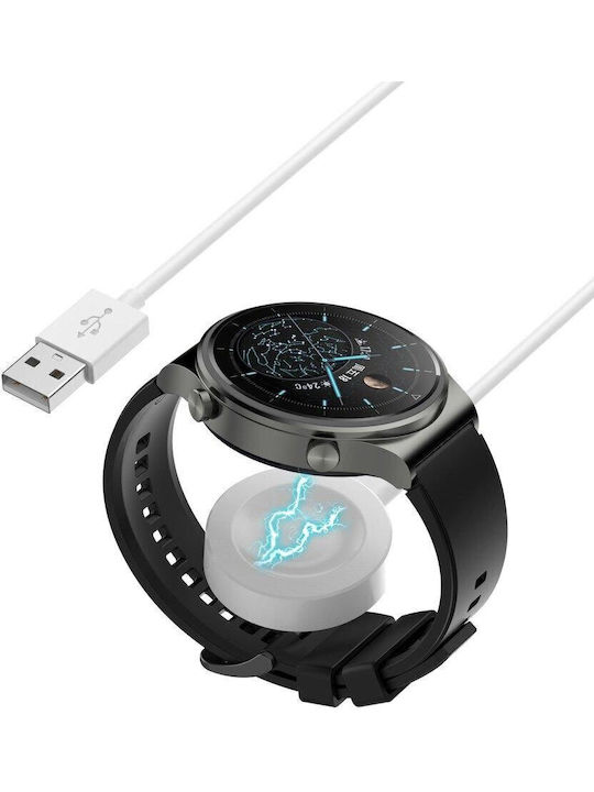 Volte-tel Βαση Φορτισης + Καλωδιο Usb To Type C Huawei Watch Gt 4 Black Volte-tel