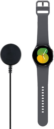 Volte-Tel Wireless Charger with Charging Cable Type C Wearable Charger Samsung Galaxy Watch 5/6 Blackς