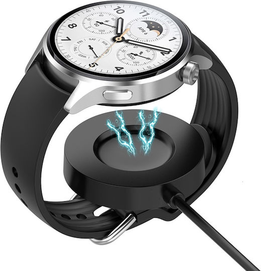 Techsuit Wearable Charger Xiaomi Watch S1 Pro Blackς