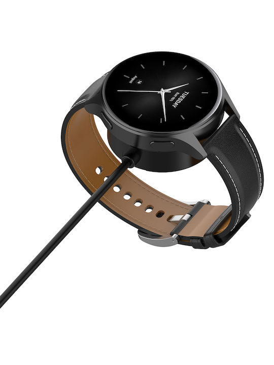 Techsuit Încărcător pentru Xiaomi Watch H1/2 Pro/S2 Negrus