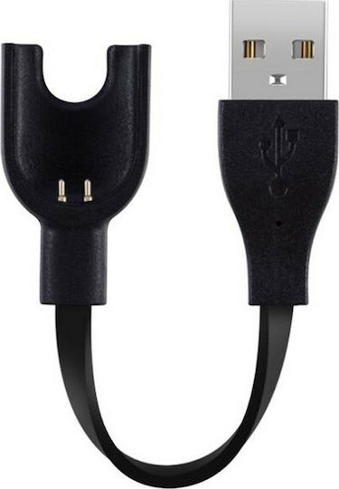 USB Charging Зарядно за Mi Band 2 Черен