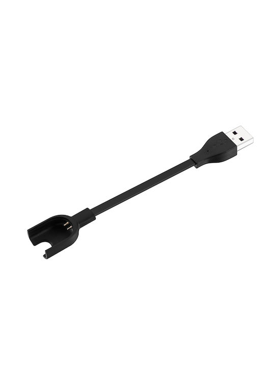 Tactical USB Charging Cable Μαύρο (Mi Band 3)