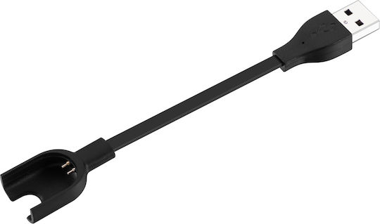 Tactical USB Charging Cable Μαύρο (Mi Band 3)