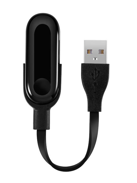Tactical USB Charging Cable Μαύρο (Mi Band 3)