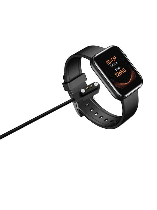 Techsuit Φορτιστής για CMF Watch Pro1, CMF Watch Pro2 Μαύρος