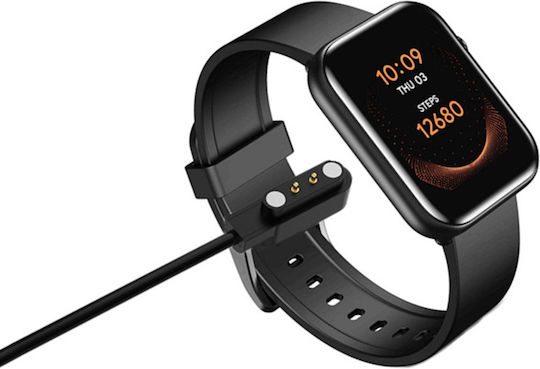 Techsuit Wearable Charger CMF Watch Pro1, CMF Watch Pro2 Blackς